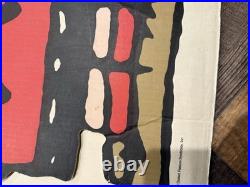 Vintage 1950 Store Display PEANUTS Charlie Brown Stand-Up Advertising 3' Tall