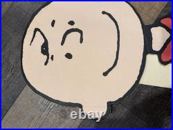 Vintage 1950 Store Display PEANUTS Charlie Brown Stand-Up Advertising 3' Tall Vintage 1950 Store Display PEANUTS Charlie Brown Stand-Up Advertising 3' Tall