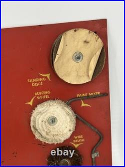 Vintage 1950's DORMEYER Matched Craft Power Tools Advertising Display 24x 16