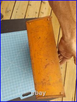 Vintage 1950's Instant RITZ Dye Store Display Advertising Metal Cabinet