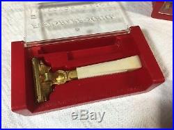 Vintage 1950's NOS Schick Eversharp Razors with Store Advertising Display Stand