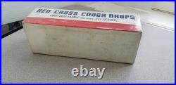 Vintage 1950s Red Cross 5 Cent Cough Drops Counter Display Full Boxes Shelf Up 2