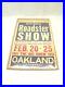 Vintage-1951-2nd-Annual-Roadster-Show-Oakland-Ca-Display-Ad-Poster-Pre-owned-01-nrl