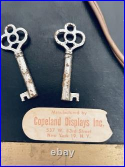 Vintage 1956 Times Series 21Dramatic Action Counter Case withlight & Motion