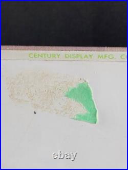 Vintage 1960's DERUSTO Paint Panel-Nu Tin Metal Advertising Sign Store Display