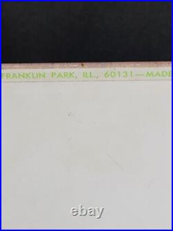 Vintage 1960's DERUSTO Paint Panel-Nu Tin Metal Advertising Sign Store Display