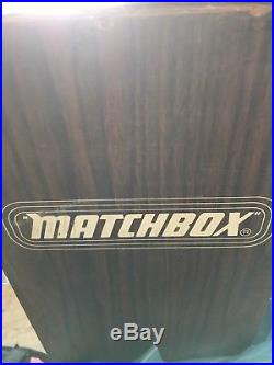 Vintage 1960's Matchbox cars RARE store Display Case