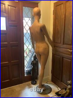 Vintage 1960s/70s Female Full Size Shop Store Mannequin Display Dummy Retail