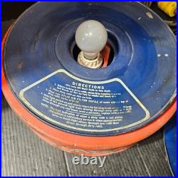 Vintage 1960s ATLAS Air Filter Tester Tool Light Up advertising display