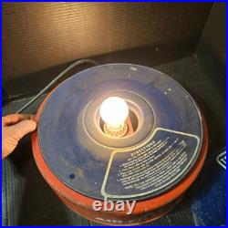 Vintage 1960s ATLAS Air Filter Tester Tool Light Up advertising display