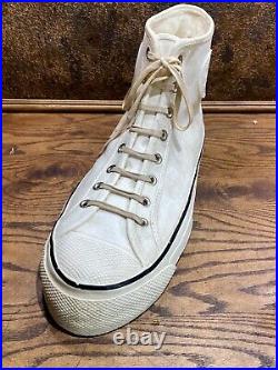 Vintage 1960s US KEDS 23 Tennis Shoe STORE DISPLAY / Hi Top Athletic / converse