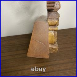 Vintage 1960s Wolverine Skinjins Moccasins Store Display Wood Totem Advertising