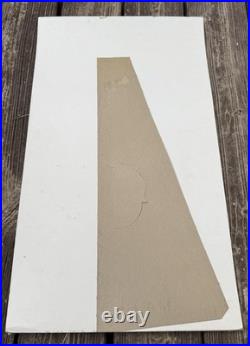 Vintage 1960s Zenith Store Display Advertising Sign Transistor Radio Cardboard