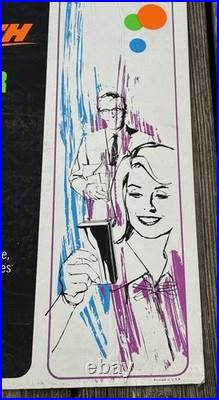 Vintage 1960s Zenith Store Display Advertising Sign Transistor Radio Cardboard