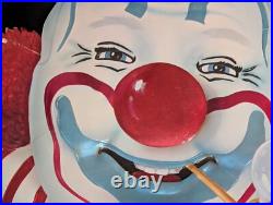 Vintage 1970s Kraft foods Wonderflex Circus Clown 45x 21 Advertisement