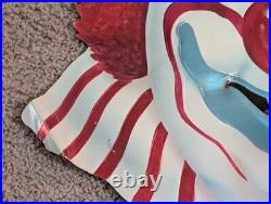 Vintage 1970s Kraft foods Wonderflex Circus Clown 45x 21 Advertisement