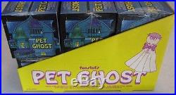 Vintage 1975 Pet Ghost Store Display & (24) Factory Sealed Pet Ghost Funstuf