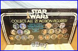 Vintage 1978 Star Wars Store Display 12 Back Bin And Header Yt70