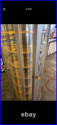 Vintage 1980s Timex Watch Display With Lights