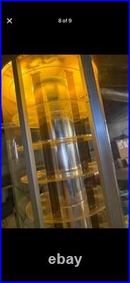 Vintage 1980s Timex Watch Display With Lights