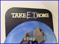 Vintage 1988 Take E. T. Home Large VHS Promo Store Display 3D Escape Moon RARE