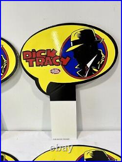 Vintage 1990 Dick Tracy Advertising Display Grocery Store Hills Cardboard