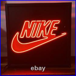 Vintage 1990's Nike Store Dealer Display Neon Sign