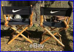 Vintage 1990s Rare Nike Director Chairs Store Display Just Do It Advertising