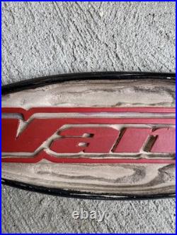 Vintage 1990s Vans Off The Wall Skate Shoe Adverting Display Sign 11x 3.5