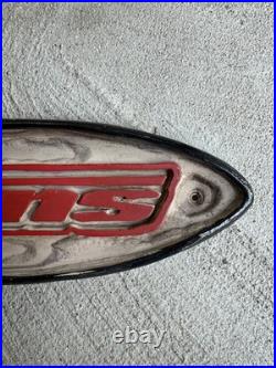 Vintage 1990s Vans Off The Wall Skate Shoe Adverting Display Sign 11x 3.5