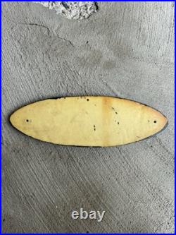 Vintage 1990s Vans Off The Wall Skate Shoe Adverting Display Sign 11x 3.5