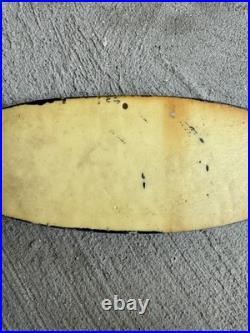 Vintage 1990s Vans Off The Wall Skate Shoe Adverting Display Sign 11x 3.5