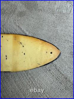 Vintage 1990s Vans Off The Wall Skate Shoe Adverting Display Sign 11x 3.5