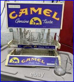 Vintage 1995 Camel Lighted Store Display 20 L x 16 T x 12 D. Tested