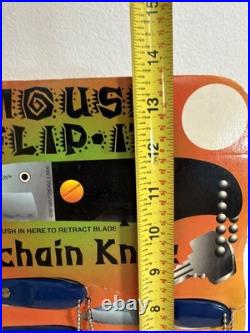 Vintage 1997 Keychain Knife MOUSE FLIP-IT Store Counter Display RARE HTF READ