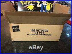 Vintage 1999 NINTENDO Pokemon ToysRus Store Display 24 Mini Puzzles NEW