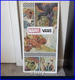 Vintage 2018 Marvel X Vans Promotional Store Exclusive Display