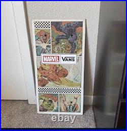 Vintage 2018 Marvel X Vans Promotional Store Exclusive Display