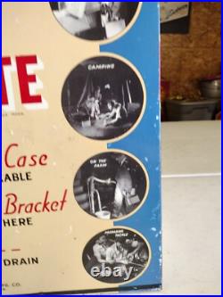 Vintage 21 Mobilite Model 5M Hot Shot Battery Store Display Cabinet SH Thomson