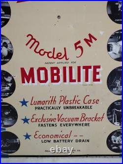 Vintage 21 Mobilite Model 5M Hot Shot Battery Store Display Cabinet SH Thomson