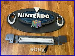 Vintage 26 Nintendo 64 N64 Store Display Light Kiosk Promo Mario Zelda