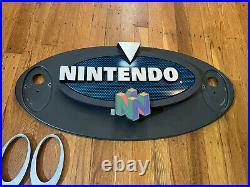 Vintage 26 Nintendo 64 N64 Store Display Light Kiosk Promo Mario Zelda