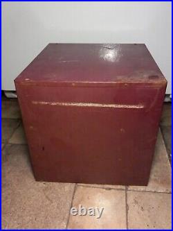 Vintage 50s 60s E. Edelmann Advertising Parts Cabinet Store Display(12x12x12)