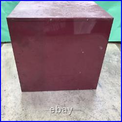 Vintage 50s 60s E. Edelmann Advertising Parts Cabinet Store Display 12x12x12