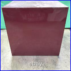 Vintage 50s 60s E. Edelmann Advertising Parts Cabinet Store Display 12x12x12