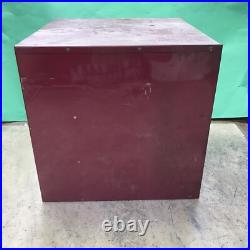 Vintage 50s 60s E. Edelmann Advertising Parts Cabinet Store Display 12x12x12