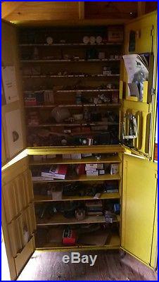Vintage 60s Napa Metal Parts Cabinet Tool Chest MECHANIC/Street/Rat Rod Garage