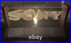 Vintage 70s SONY FIber Optic Advertising Sign RARE