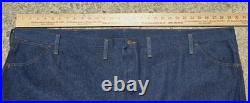 Vintage 70s Store Display Wrangler Jeans Blue Denim Sun Faded 945 Rare 60×42