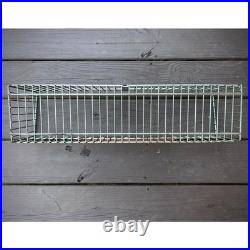 Vintage 70s Union Carbide Eveready Powerhouse Batteries Metal Display Rack Shelf